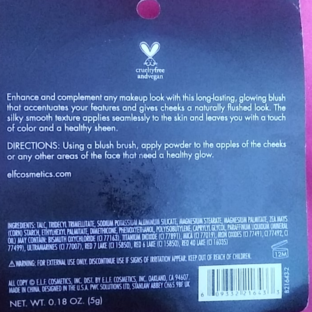E.l.f Pink blush - Picture 2 of 2